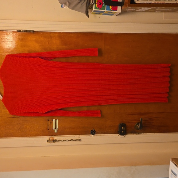 FREE PEOPLE maxi sweater vest. Women's Estimated L-XL - Picture 8 of 10